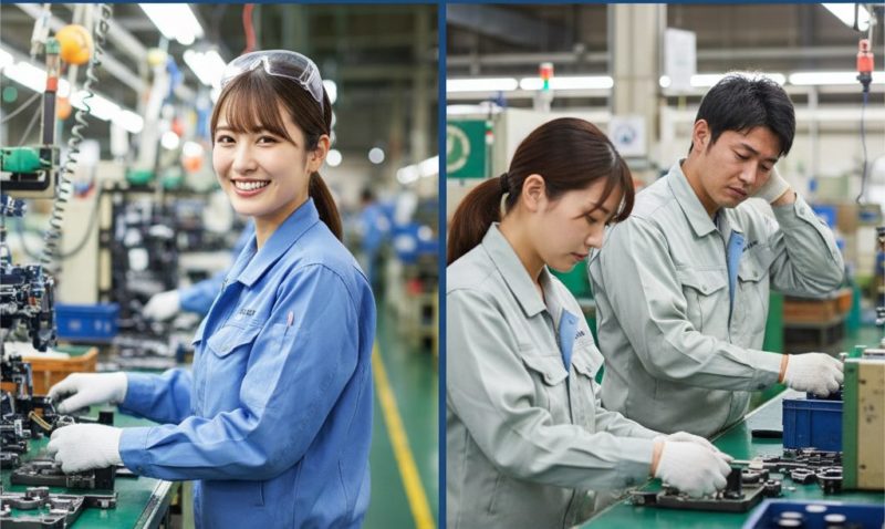 【★女性視点！】2025年版・女性に最適な期間工メーカーランキング！類似の他職業との比較も！