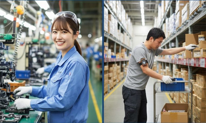 【★女性視点！】2025年版・女性に最適な期間工メーカーランキング！類似の他職業との比較も！